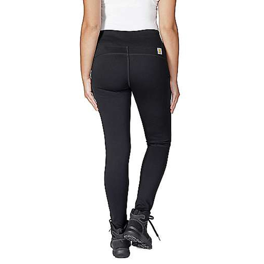 Carhartt Force Fitted Heavyweight Lined Zwart Legging Dames Carhartt Force Fitted Heavyweight Lined Zwart Legging Dames