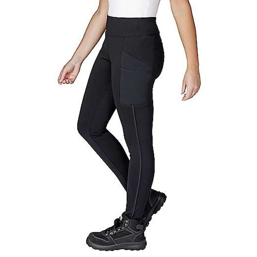 Carhartt Force Fitted Heavyweight Lined Zwart Legging Dames Carhartt Force Fitted Heavyweight Lined Zwart Legging Dames