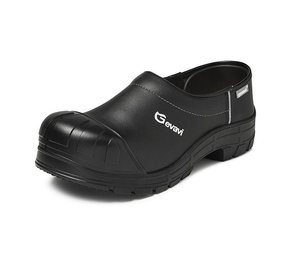 Gevavi Nordic Gesloten Flex PU S3 Schoenklomp Zwart Heren