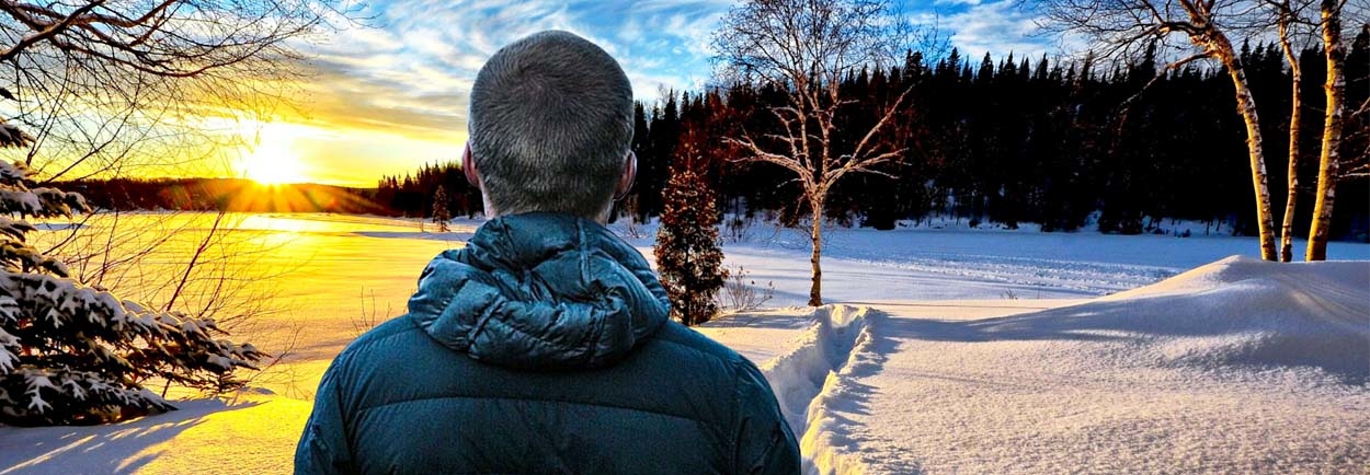 Wandelen in de winter is gezond