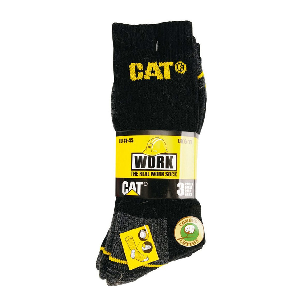 Caterpillar Work 3 Paar Bundel Werksokken Caterpillar Work 3 Paar Bundel Werksokken