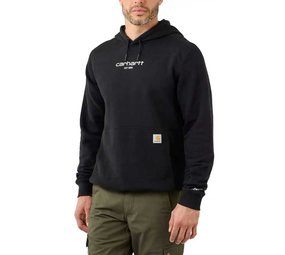 Carhartt Force Lightweight Graphic Logo Zwart Sweatshirt Heren