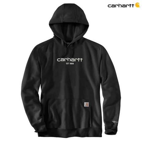 Carhartt Force Lightweight Graphic Logo Zwart Sweatshirt Heren Carhartt Force Lightweight Graphic Logo Zwart Sweatshirt Heren