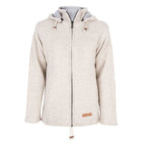 Shakaloha Crawford Ziphood Beige Nepal Vest Dames Shakaloha Crawford Ziphood Beige Nepal Vest Dames