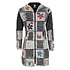 Flexx Long Lined White Grey Vest Dames Flexx Long Lined White Grey Vest Dames