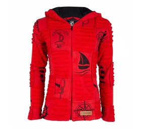 Shakaloha Seabreeze Redblack Vest Dames Shakaloha Seabreeze Redblack Vest Dames