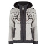 Shakaloha Jigsaw Zip Hood Grey Nepal Vest Dames Shakaloha Jigsaw Zip Hood Grey Nepal Vest Dames