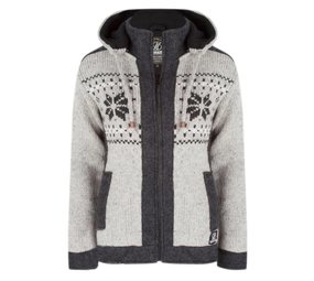 Shakaloha Jigsaw Zip Hood Grey Nepal Vest Dames Shakaloha Jigsaw Zip Hood Grey Nepal Vest Dames