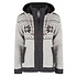 Jigsaw Zip Hood Grey Nepal Vest Dames Jigsaw Zip Hood Grey Nepal Vest Dames