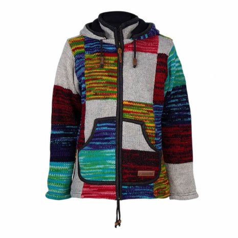 Shakaloha Patch Zip Hood Cool Multi Vest Dames Shakaloha Patch Zip Hood Cool Multi Vest Dames