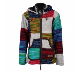 Shakaloha Revpatch Zip Hood Cool Multi Nepal Vest Dames