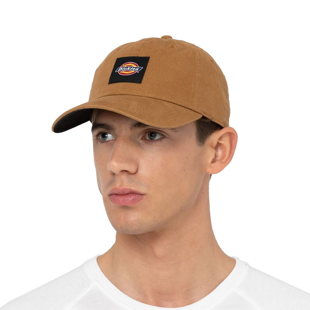 Washed Canvas Brown Cap