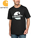 Carhartt C-Graphic Zwart T-Shirt Heren Carhartt C-Graphic Zwart T-Shirt Heren