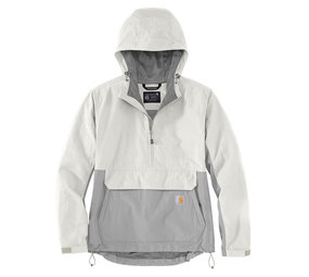 Carhartt Lightweight Anorak Malt Asphalt Regenjas Dames