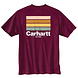 Carhartt Line Graphic Port T-Shirt Heren Carhartt Line Graphic Port T-Shirt Heren