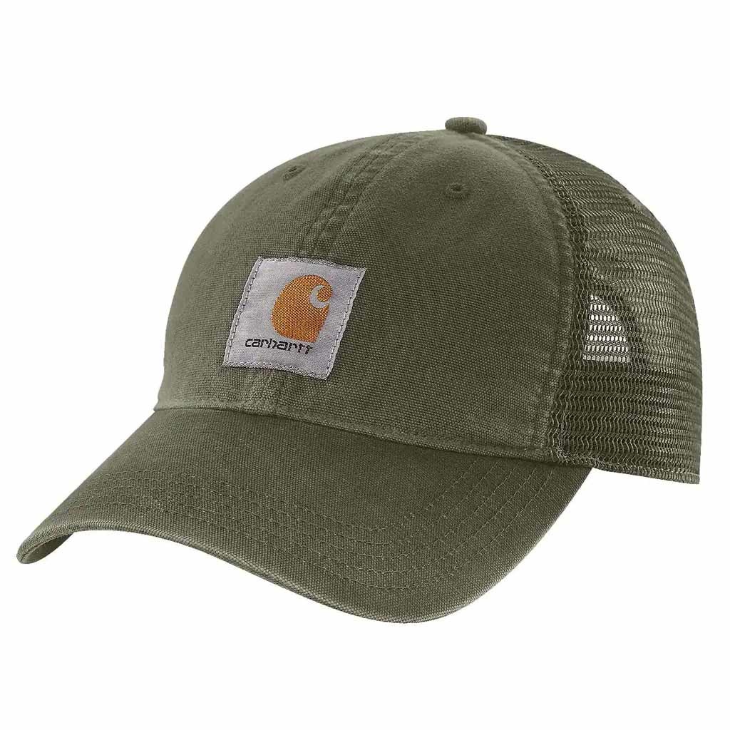 CANVAS MESH-BACK CAP GREEN
