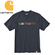 Carhartt Heavyweight Graphic Navy T-Shirt Heren Carhartt Heavyweight Graphic Navy T-Shirt Heren