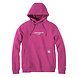 Carhartt Force Graphic Logo Magenta Agate Sweatshirt Dames Carhartt Force Graphic Logo Magenta Agate Sweatshirt Dames