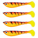 Berkley Pulse Shad 4 Stuks 8cm Hot Yellow Perch Kunstaas Berkley Pulse Shad 4 Stuks 8cm Hot Yellow Perch Kunstaas