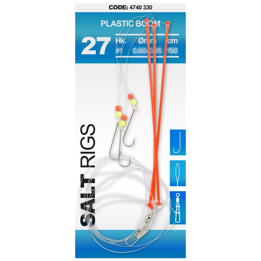 Spro Zeeonderlijnen Bezemsteelafhouders 3 Haken #6 Spro Zeeonderlijnen Bezemsteelafhouders 3 Haken #6