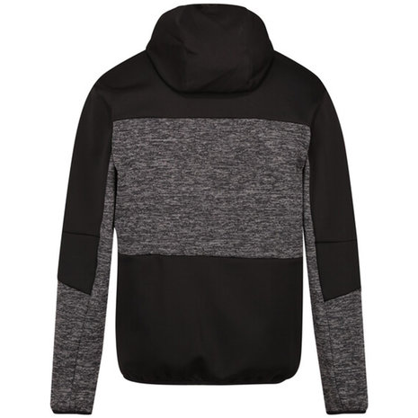 Regatta Cadford V Seal Grey - Black Fleece Jas Heren