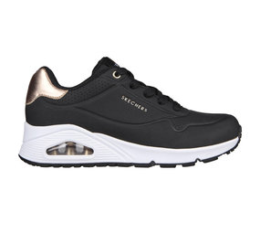 Skechers Uno Golden Air Black Wandelsneakers Dames Skechers Uno Golden Air Black Wandelsneakers Dames