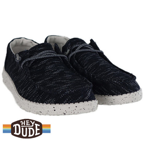 Hey Dude Wendy Sox Navy Instappers Dames Hey Dude Wendy Sox Navy Instappers Dames