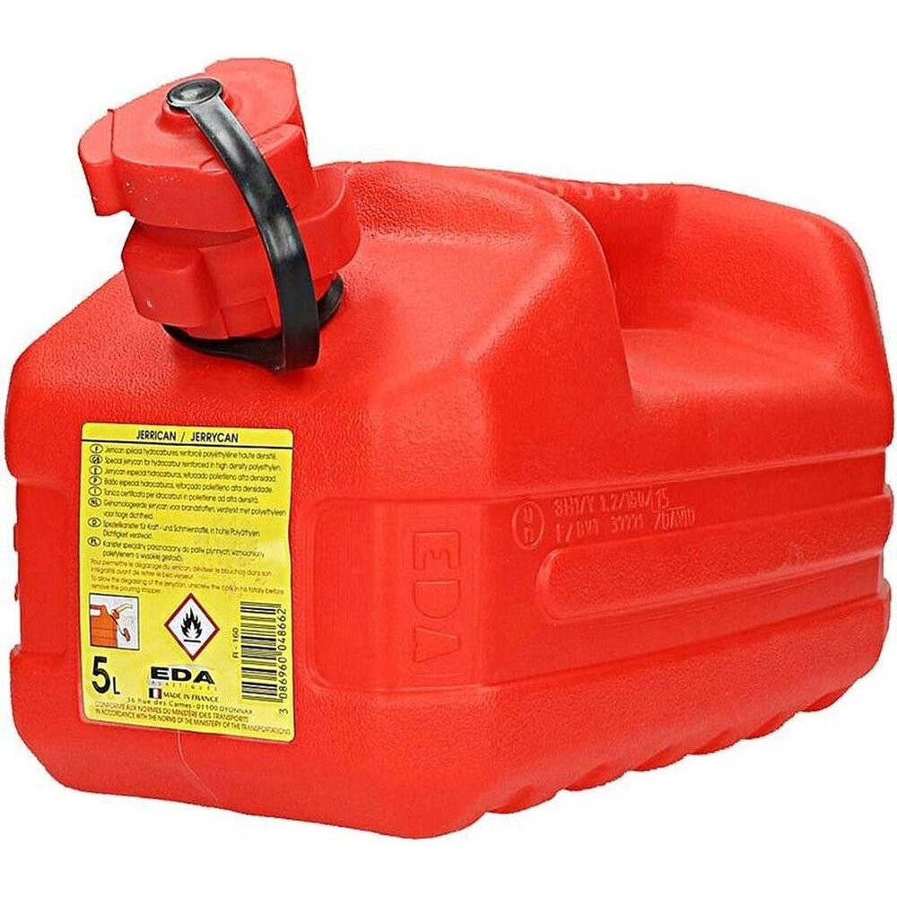 5 Liter Rood Jerrycan 5 Liter Rood Jerrycan