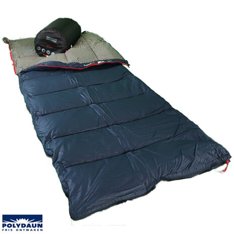 Polydaun IJsvogel 85x210 cm Navy  Slaapzak