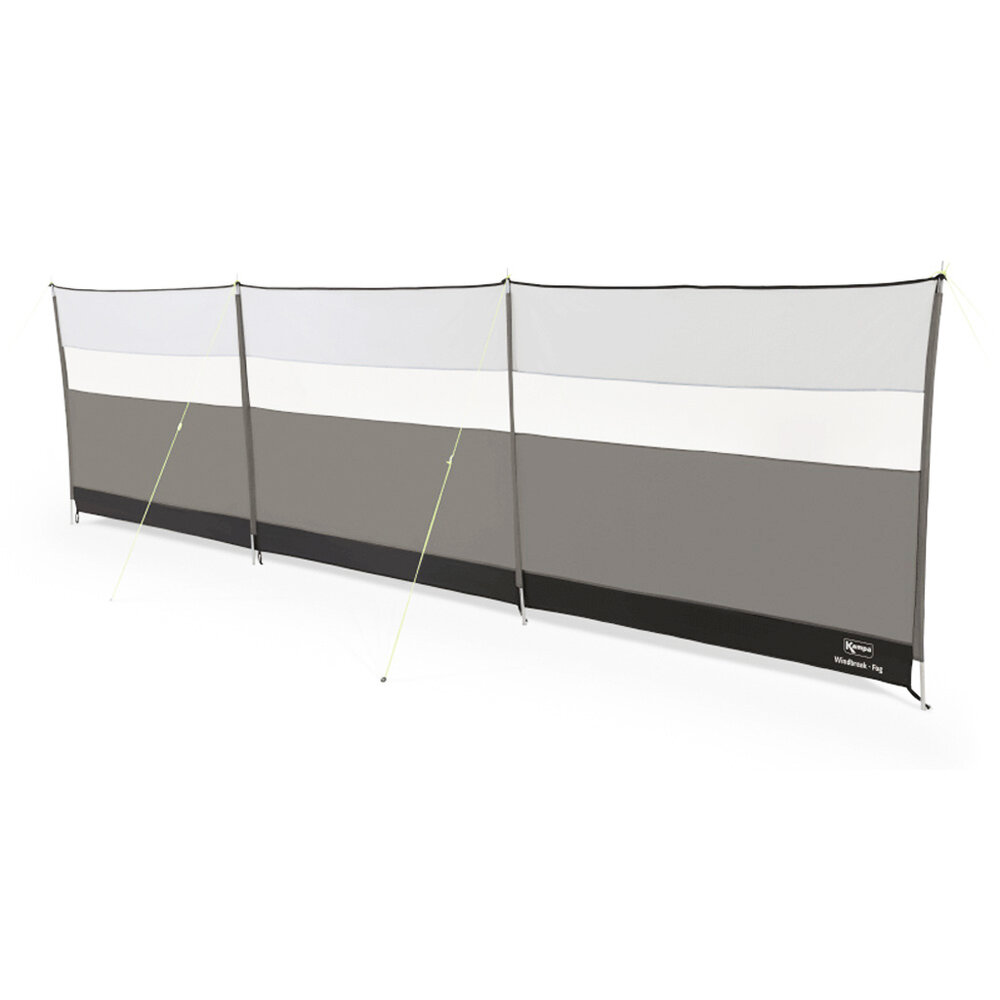 Kampa Windbreak Grey Windscherm 5 Meter Kampa Windbreak Grey Windscherm 5 Meter