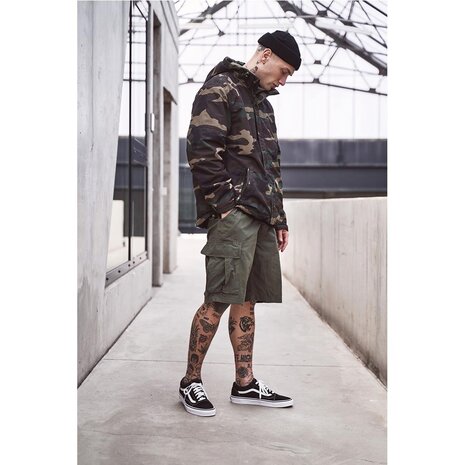 Brandit BDU Ripstop Olive Shorts Heren Brandit BDU Ripstop Olive Shorts Heren
