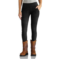 Carhartt Force Fitted Midweight Utility Leg Zwart Leggings Dames