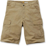 Carhartt Rugged Flex Canvas Cargo Dark Khaki Work Shorts Heren