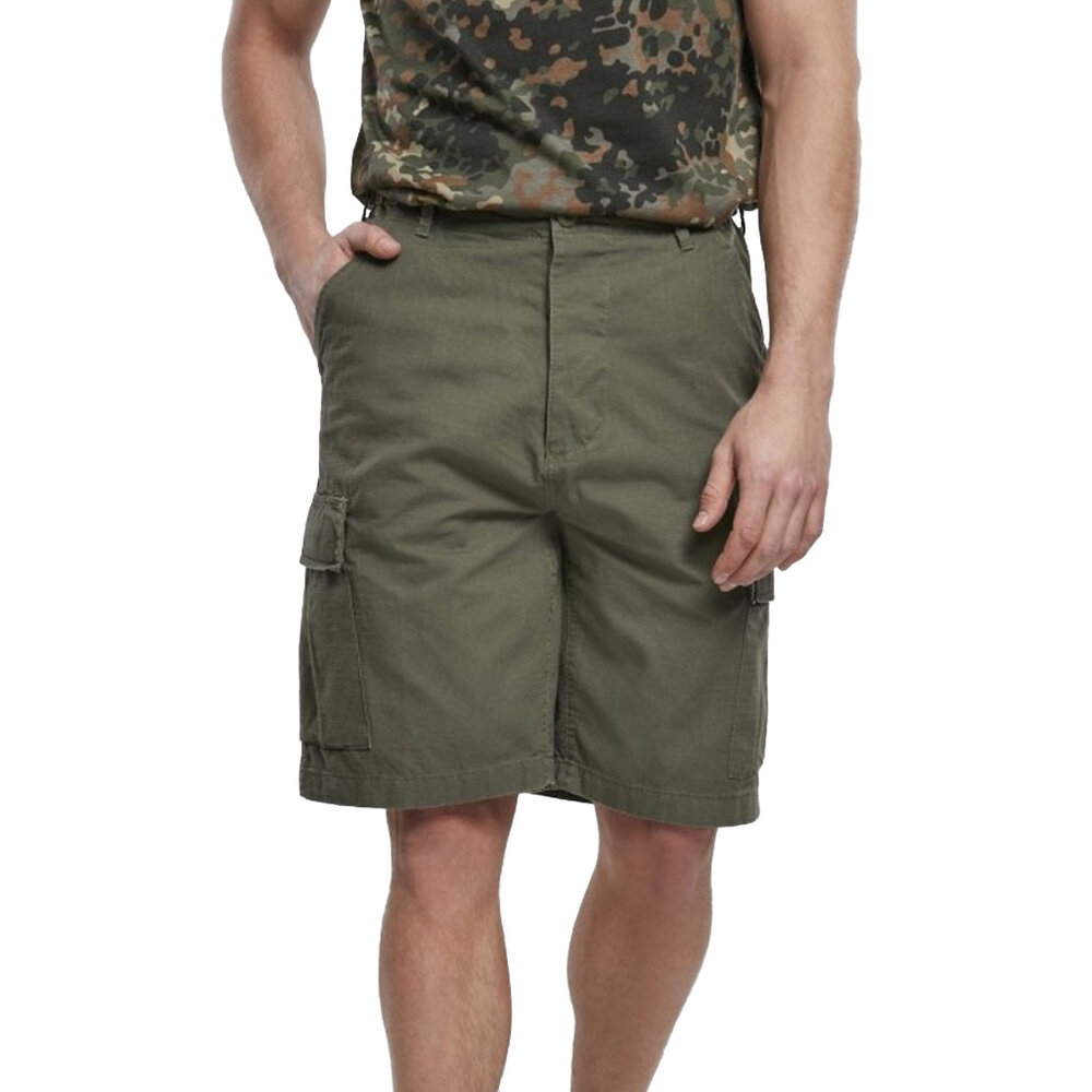 Brandit BDU Ripstop Olive Shorts Heren Brandit BDU Ripstop Olive Shorts Heren