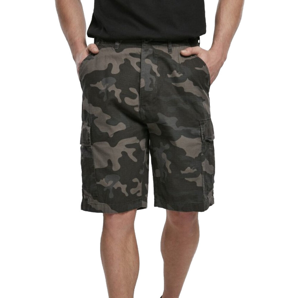 Brandit BDU Ripstop Dark Camo Shorts Heren Brandit BDU Ripstop Dark Camo Shorts Heren