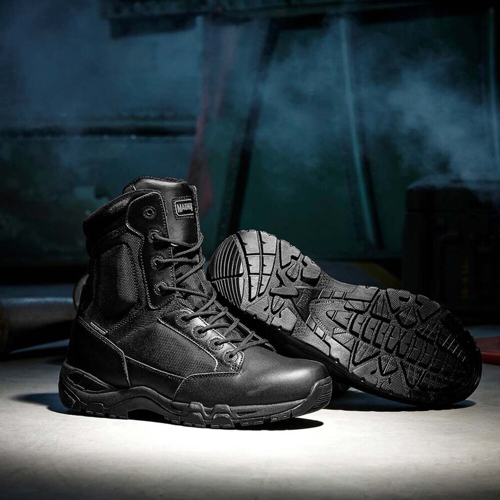 Magnum Viper Pro 8.0 Side-Zip Zwart Legerkisten