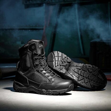 Magnum Viper Pro 8.0 Side-Zip Zwart Legerkisten