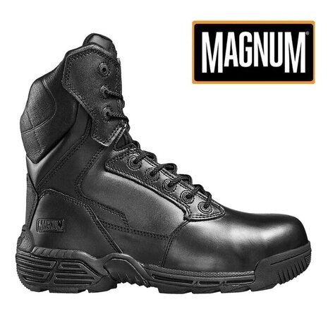 Magnum Stealth Force 8.0 Leer S3 CT CP Zwart Legerkisten