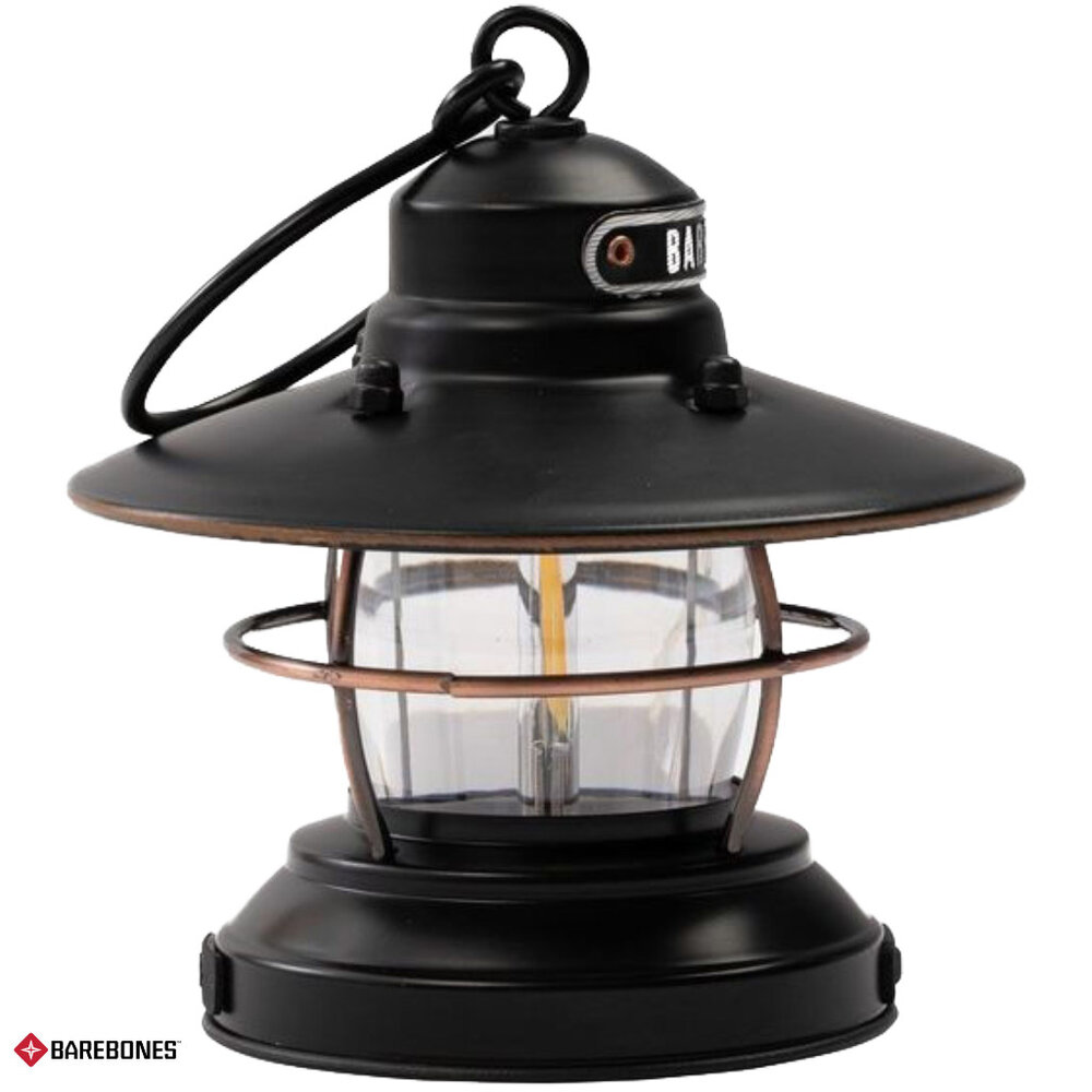 Barebones Edison Mini Lantern Antique Bronze Kampeerlamp Barebones Edison Mini Lantern Antique Bronze Kampeerlamp