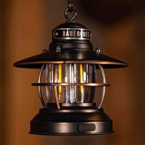 Barebones Edison Mini Lantern Antique Bronze Kampeerlamp Barebones Edison Mini Lantern Antique Bronze Kampeerlamp