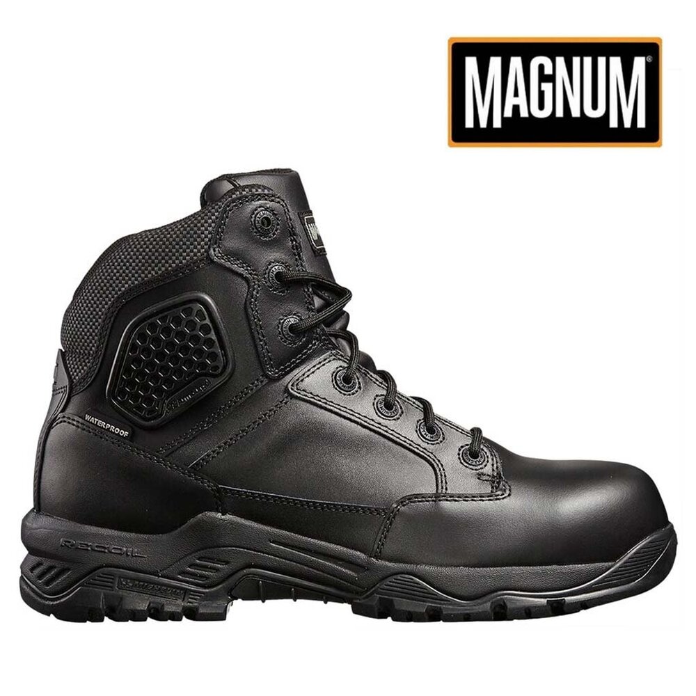 Magnum Strike Force 6.0 Leer CT CP SZ WP S3 Zwart Legerkisten