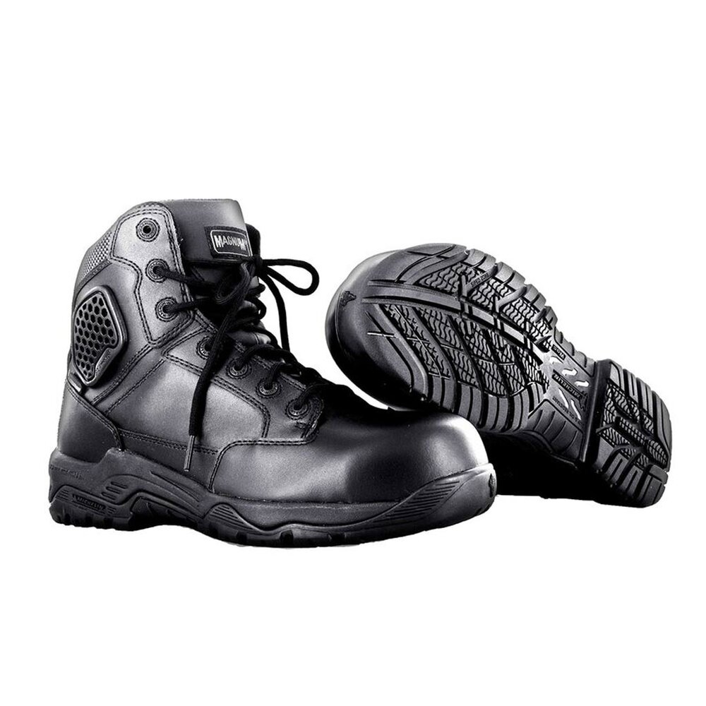 Magnum Strike Force 6.0 Leer CT CP SZ WP S3 Zwart Legerkisten