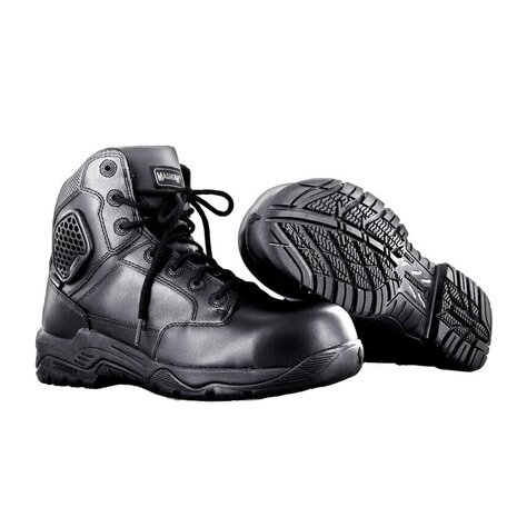 Magnum Strike Force 6.0 Leer CT CP SZ WP S3 Zwart Legerkisten