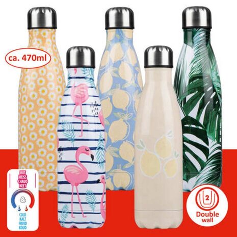 470 ml Isoleerfles met Print 470 ml Isoleerfles met Print