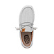 Hey Dude Wally Washed Canvas Light Grey Instappers Heren Hey Dude Wally Washed Canvas Light Grey Instappers Heren
