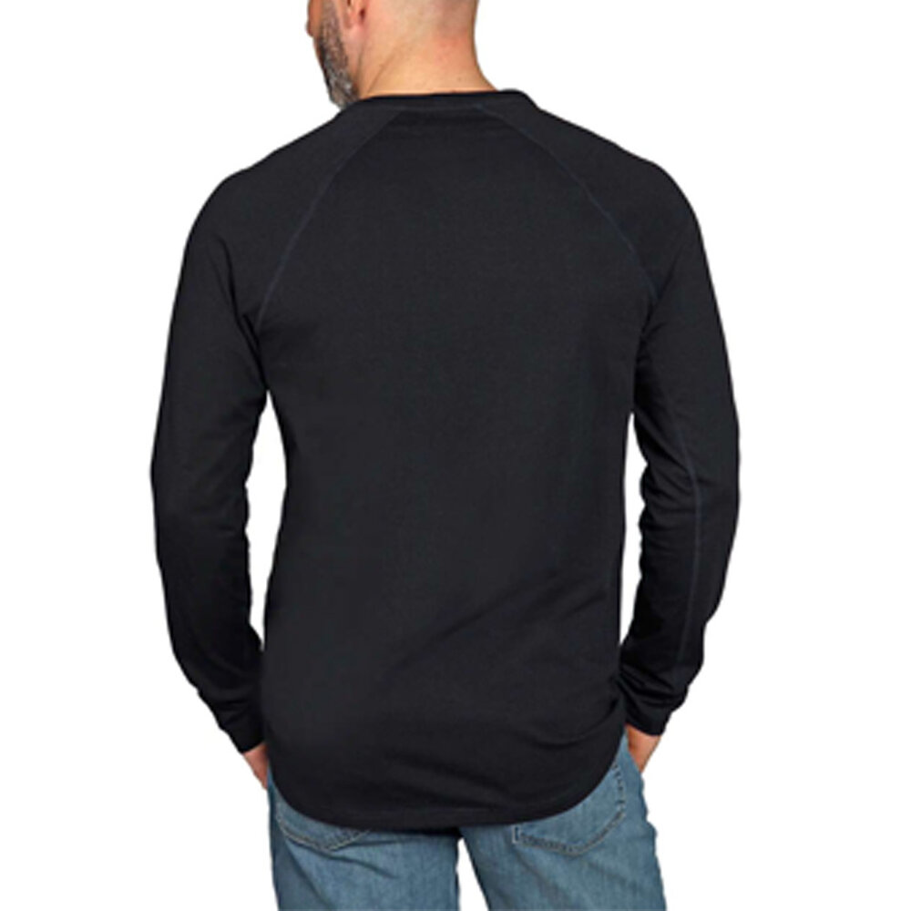 Carhartt Force Relaxed Fit Longsleeve Zwart Pocket T-Shirt Heren Carhartt Force Relaxed Fit Longsleeve Zwart Pocket T-Shirt Heren