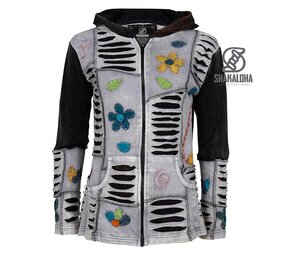 Shakaloha Madzz Grijs Lichtbruin Vest Dames