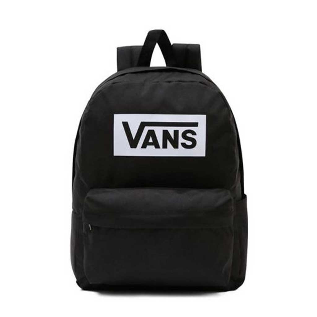 Old Skool Boxed Backpack Black Rugzak Old Skool Boxed Backpack Black Rugzak