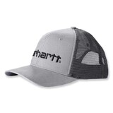Carhartt Canvas Mesh Logo Graphic Asphalt Black Cap Carhartt Canvas Mesh Logo Graphic Asphalt Black Cap