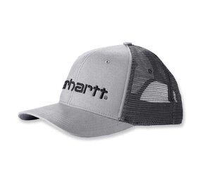 Carhartt Canvas Mesh Logo Graphic Asphalt Black Cap Carhartt Canvas Mesh Logo Graphic Asphalt Black Cap